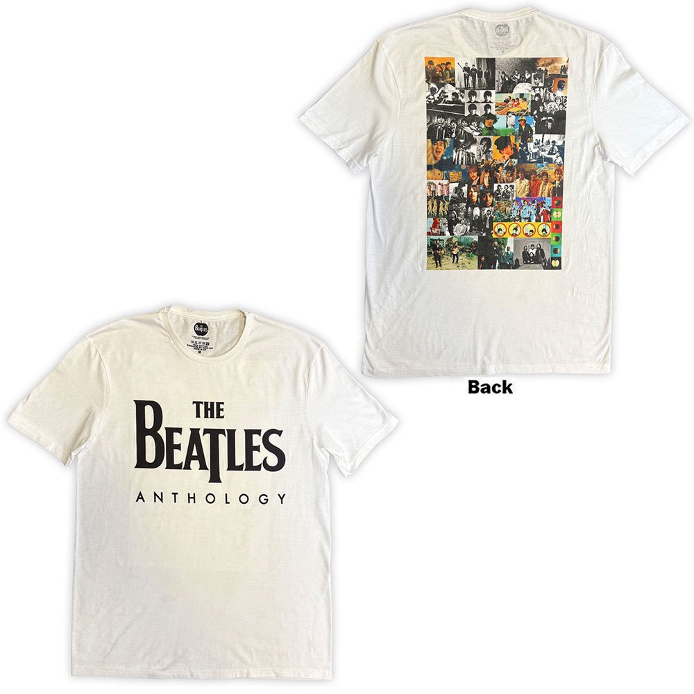 The Beatles - Anthology Heren Tshirt - Wit